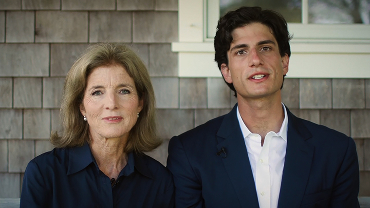 Caroline Kennedy and Jack Schlossberg.