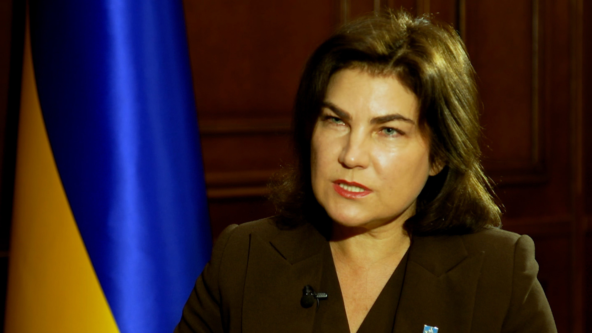 Former Ukraine Prosecutor General Iryna Venediktova speaks with CNN on Tuesday.