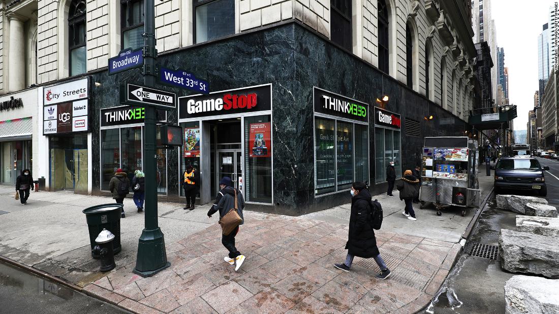 GameStop: Trading apps block buyers as investors battle Wall Street