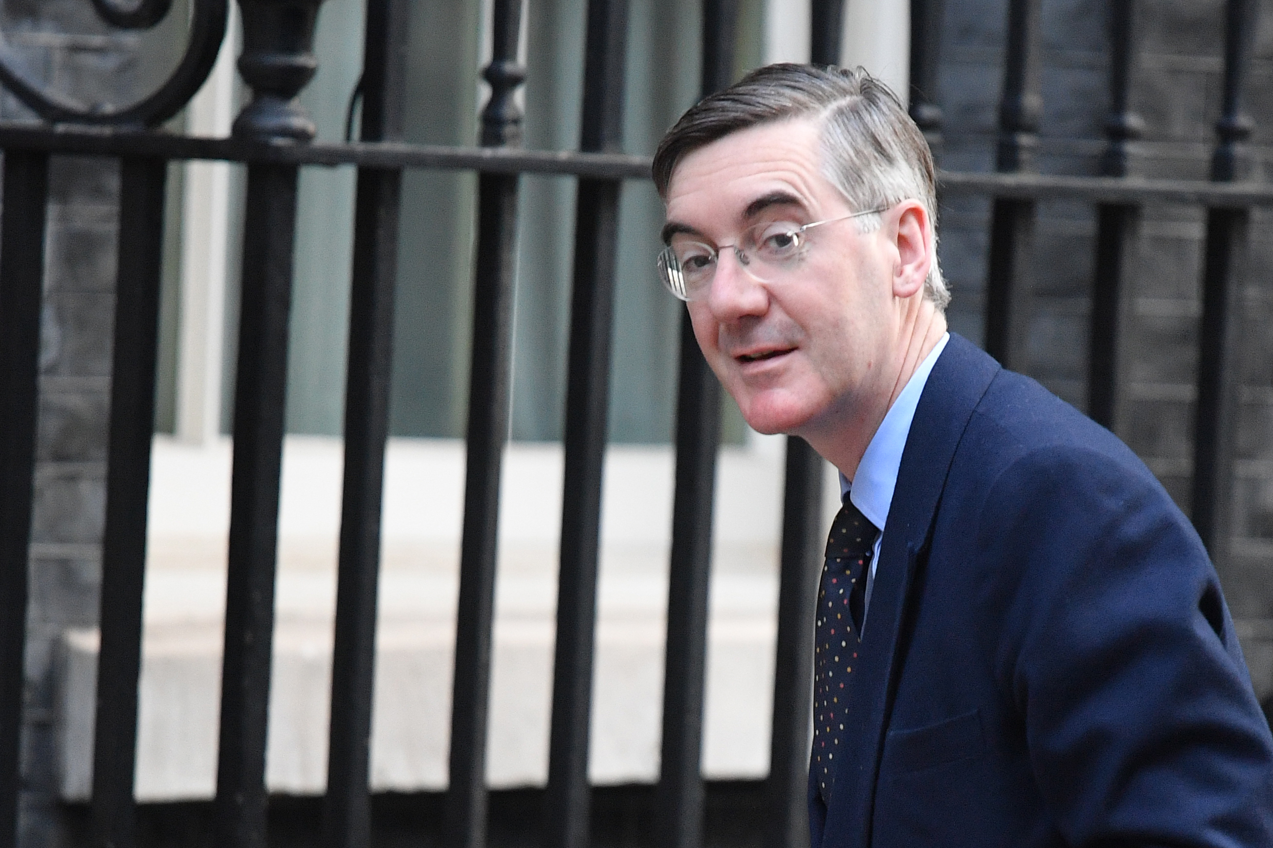Britain's Leader of the House of Commons Jacob Rees-Mogg.
