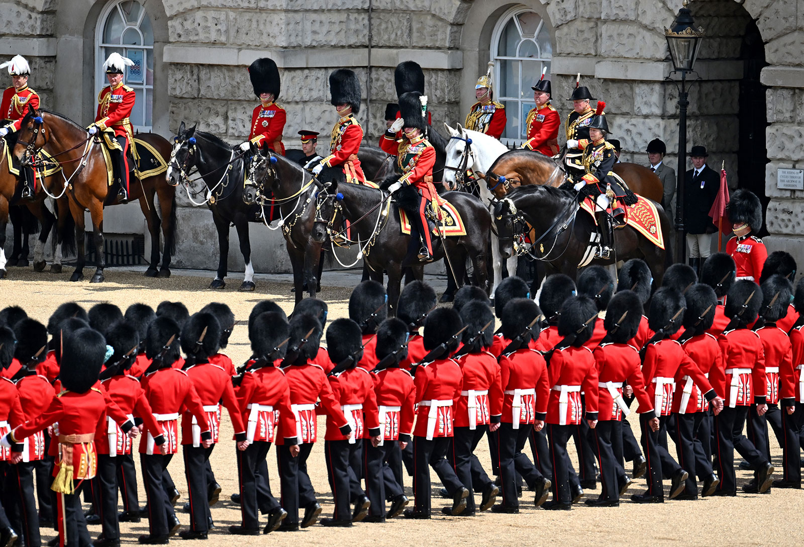 Blues and Royals Queen's Guard - 20th June 2022 