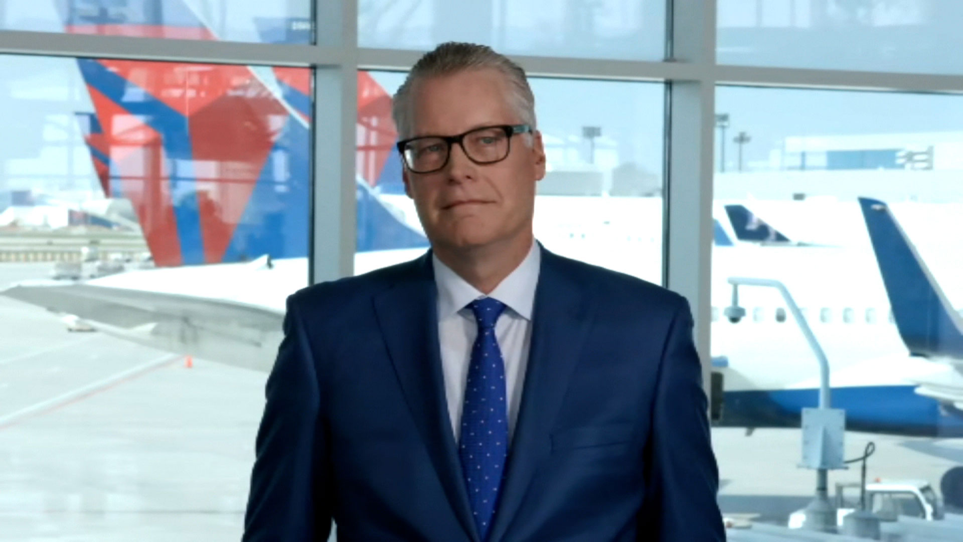 CEO of Delta Air Lines Ed Bastian on May 27.