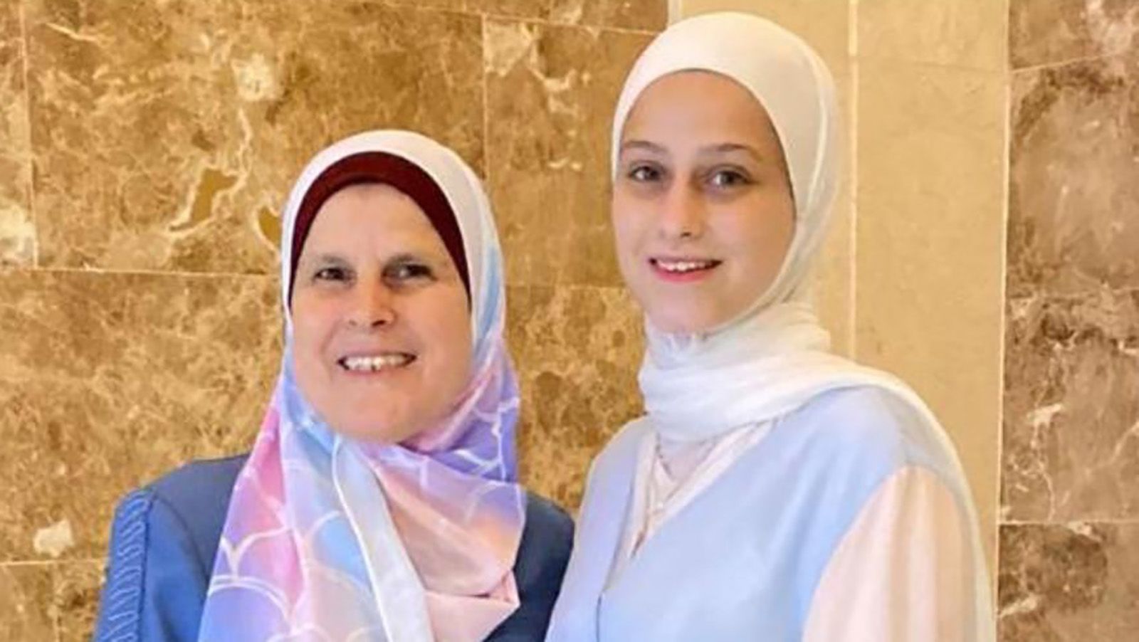 Sara with her mother, Hala. "My mother was all my life. My mother's life was dedicated to me and my siblings and my father. To her grandchildren, she was the loving 'Teta,'" Sara said.