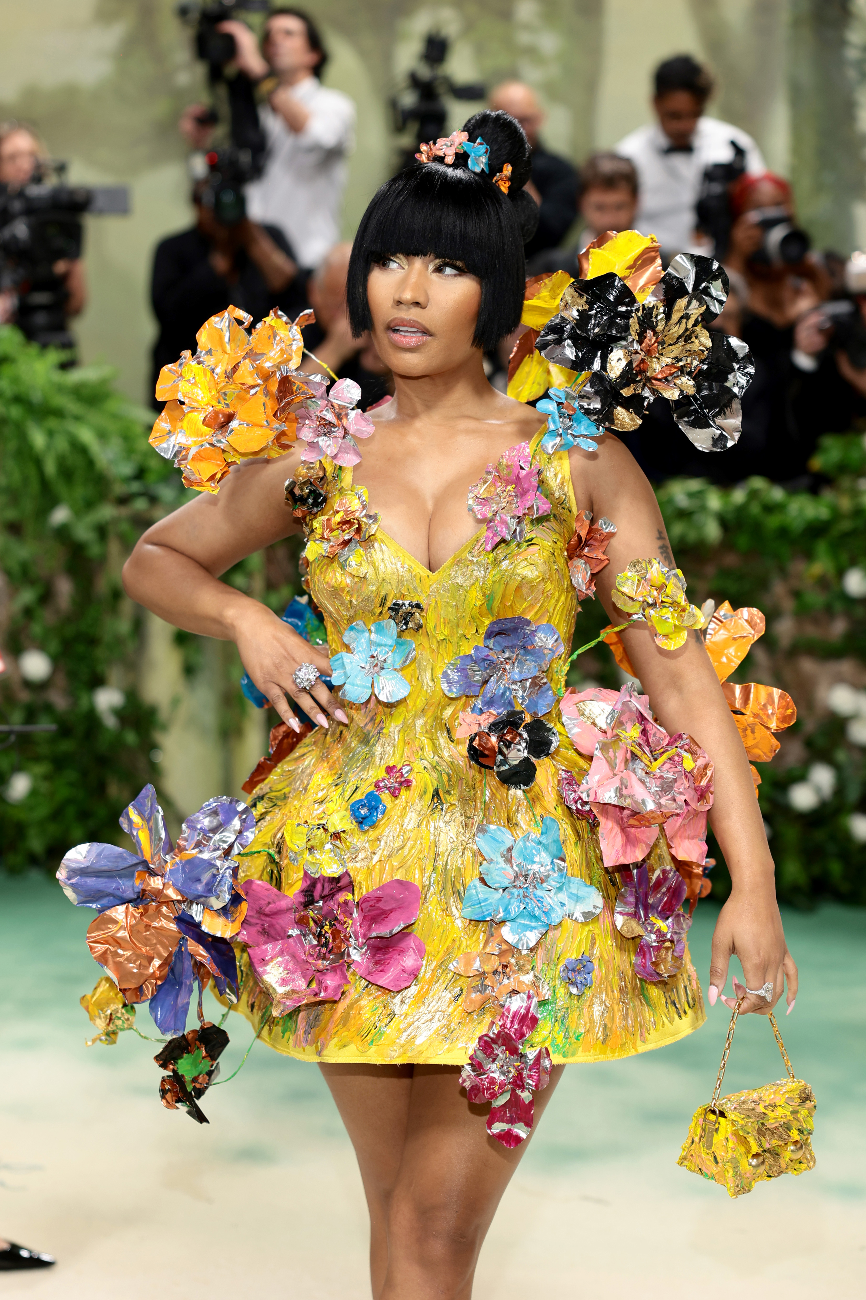 Nicki Minaj attends The 2024 Met Gala in New York City, on May 6.