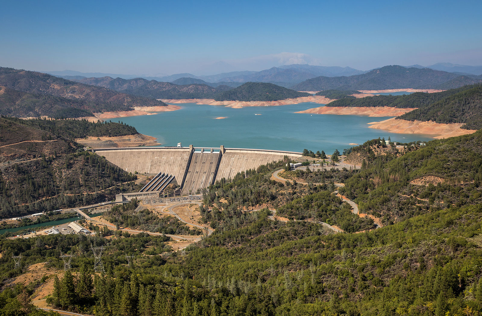 Shasta Lake, California's largest water reservoir, is at 37% of its total capacity.