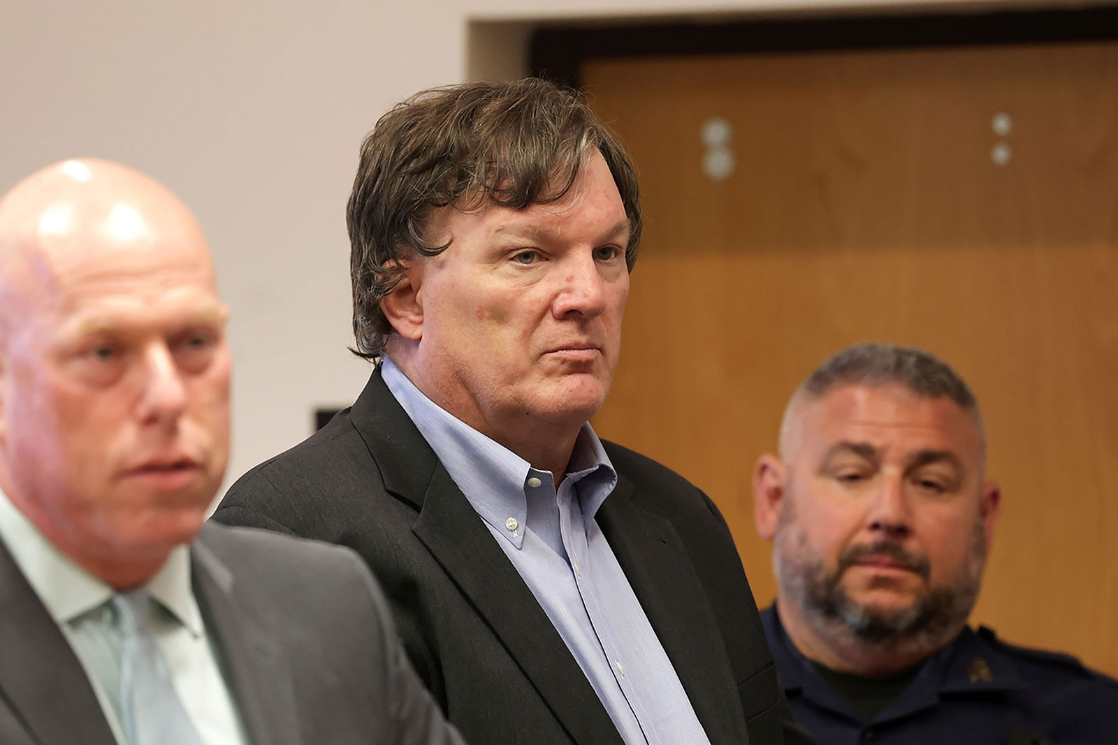 Rex Heuermann, the suspect in the Gilgo Beach killings, appeared in a Suffolk County court on August 1.