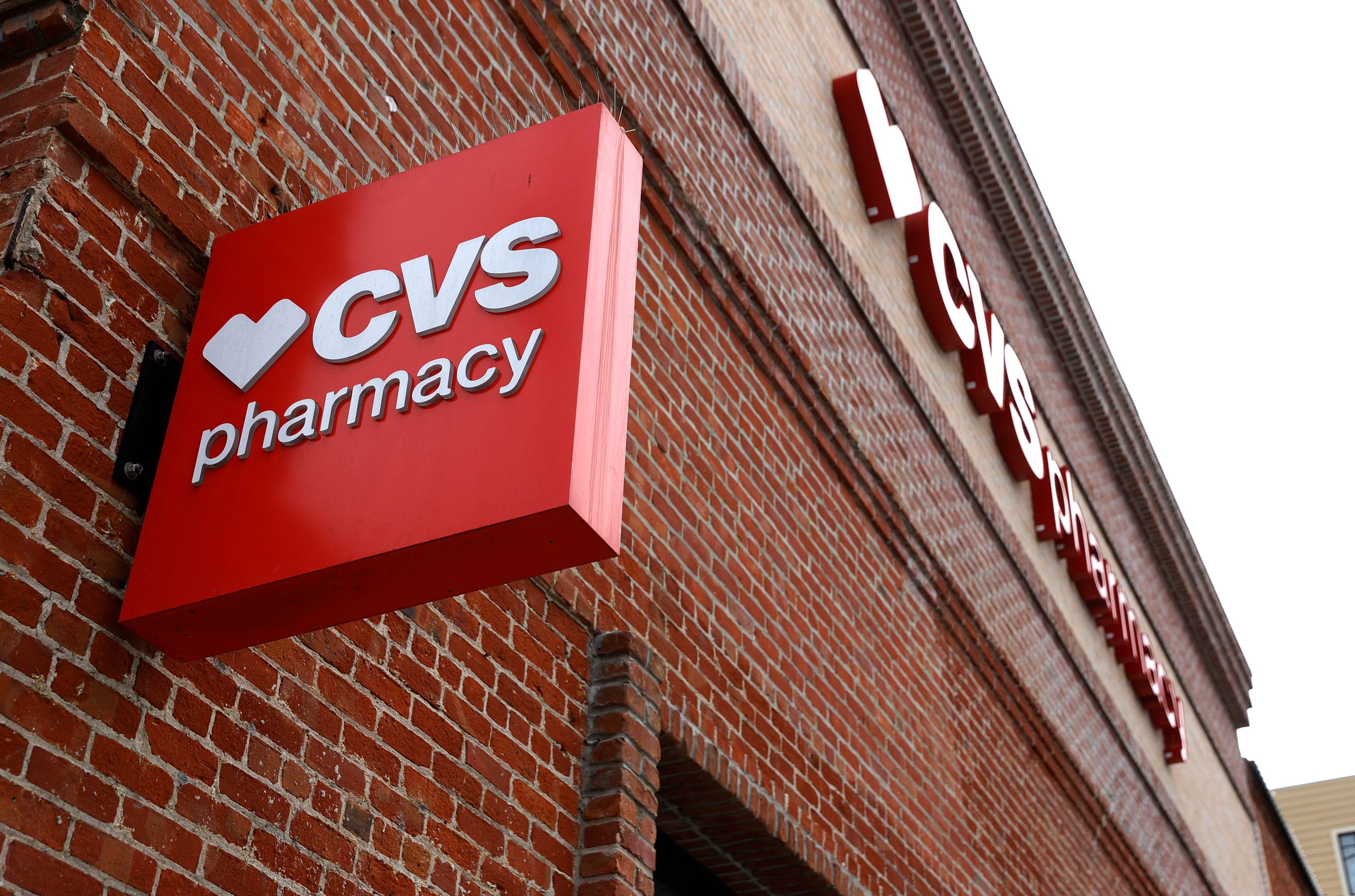 A CVS store is seen on February 16 in San Francisco.
