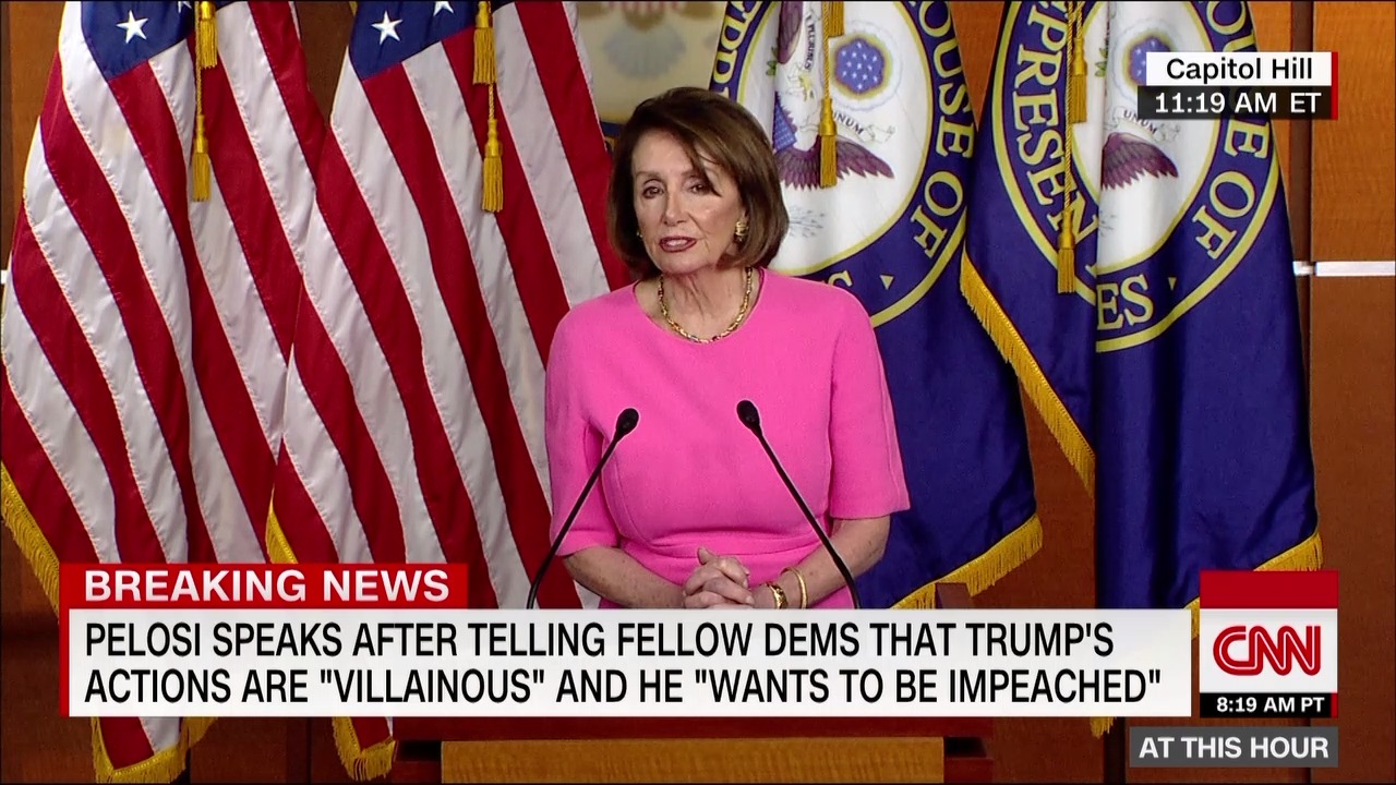 Pelosi Says She Will Continue To Use Cover Up Even If Trump Doesnt Like It