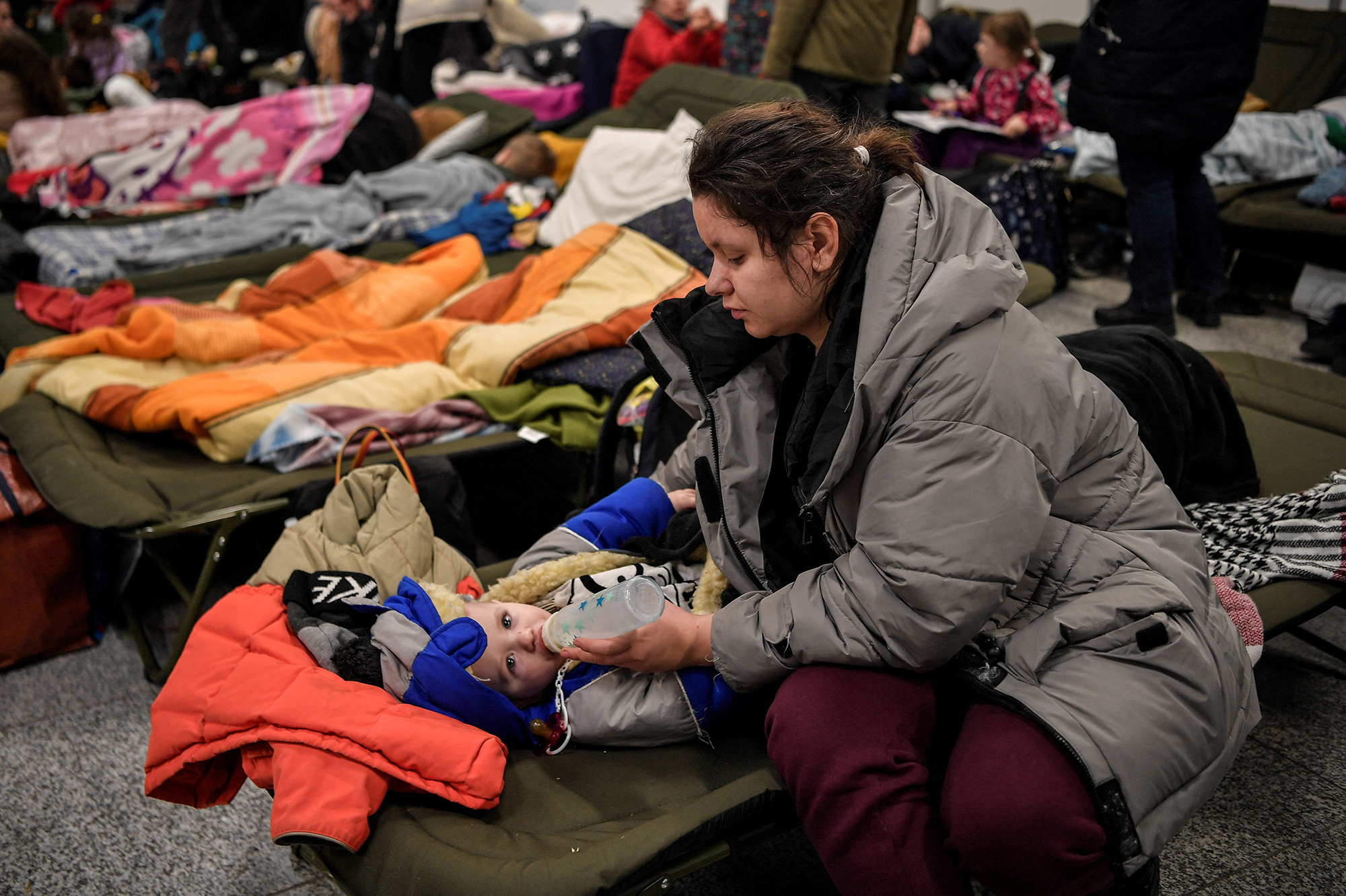 Más de 1,5 millones de personas han cruzado desde Ucrania a países vecinos