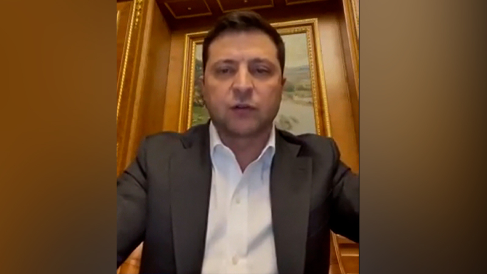 Il presidente ucraino Volodymyr Zelensky