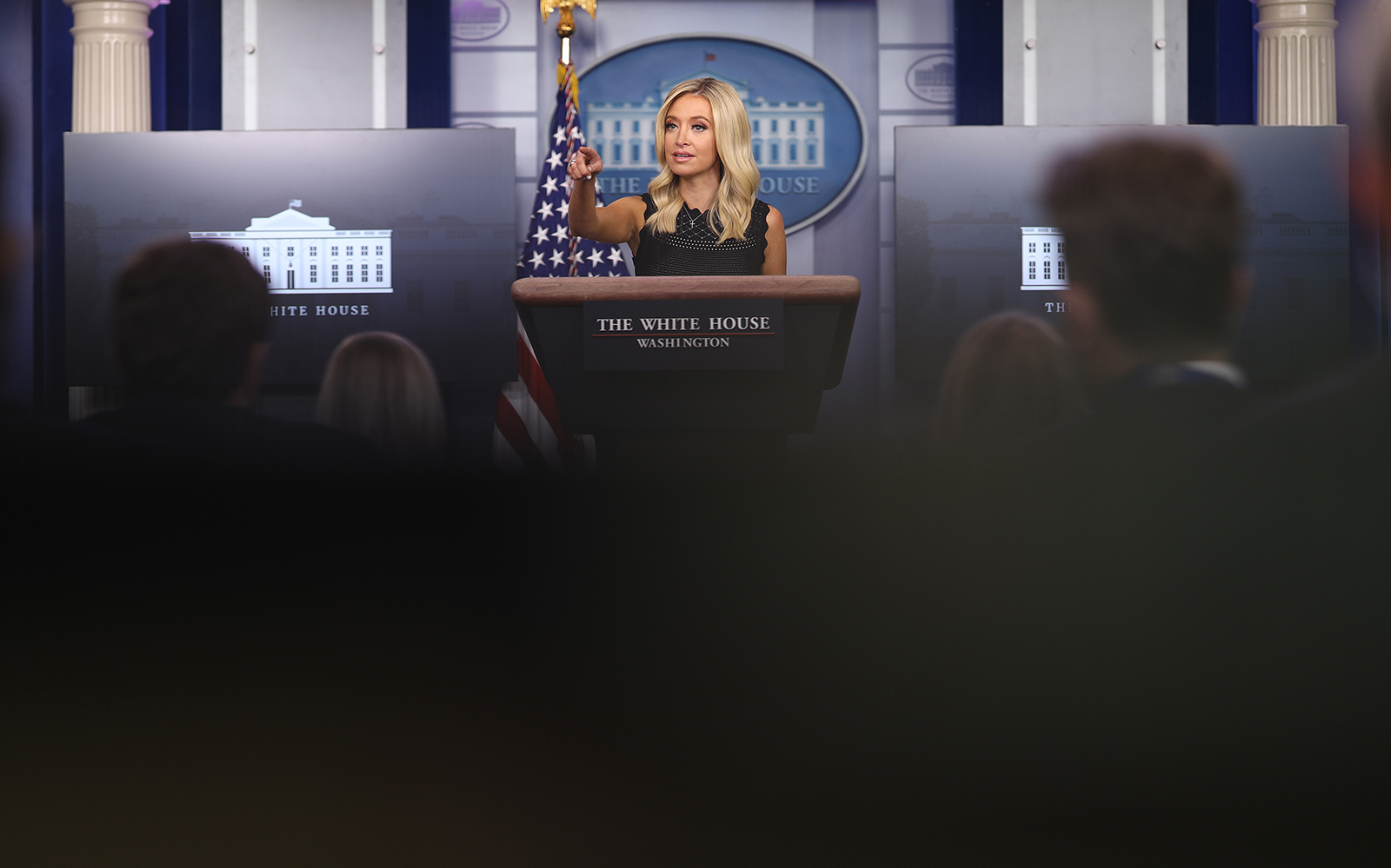 White House press secretary Kayleigh McEnany.