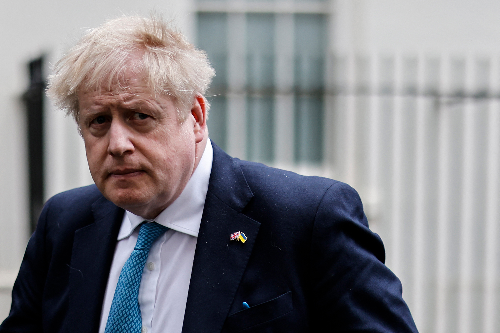 Britain's Prime Minister Boris Johnson leaves the 10 Downing Street, in London, on March 2.