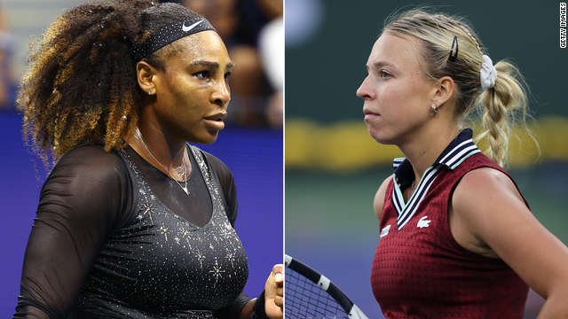 Serena Williams has never faced Annette Kontavate.