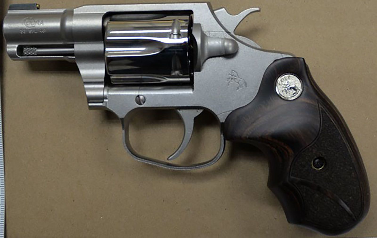 A Colt Cobra 38SPL revolver that Hunter Biden purchased from a gun store in Wilmington, Delaware, in October 2018.