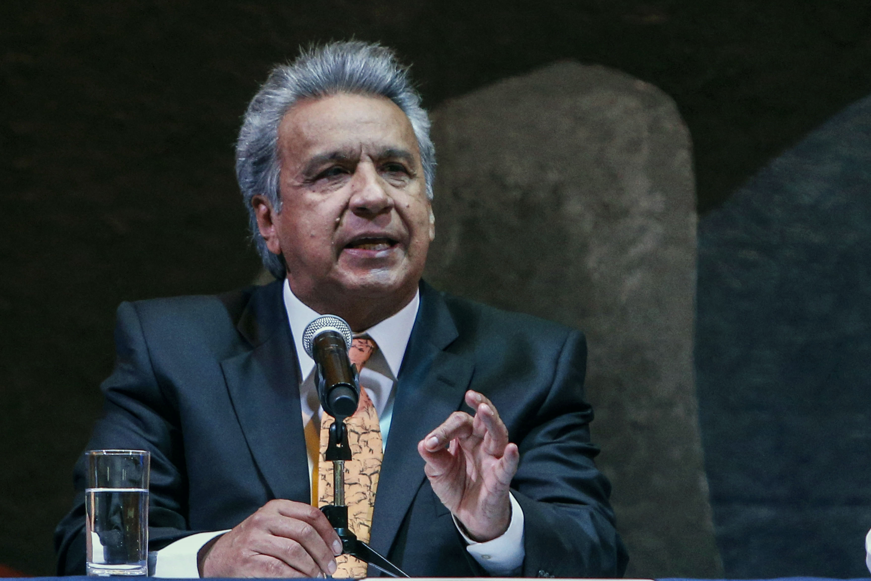 Ecuador President Lenin Moreno in 2019