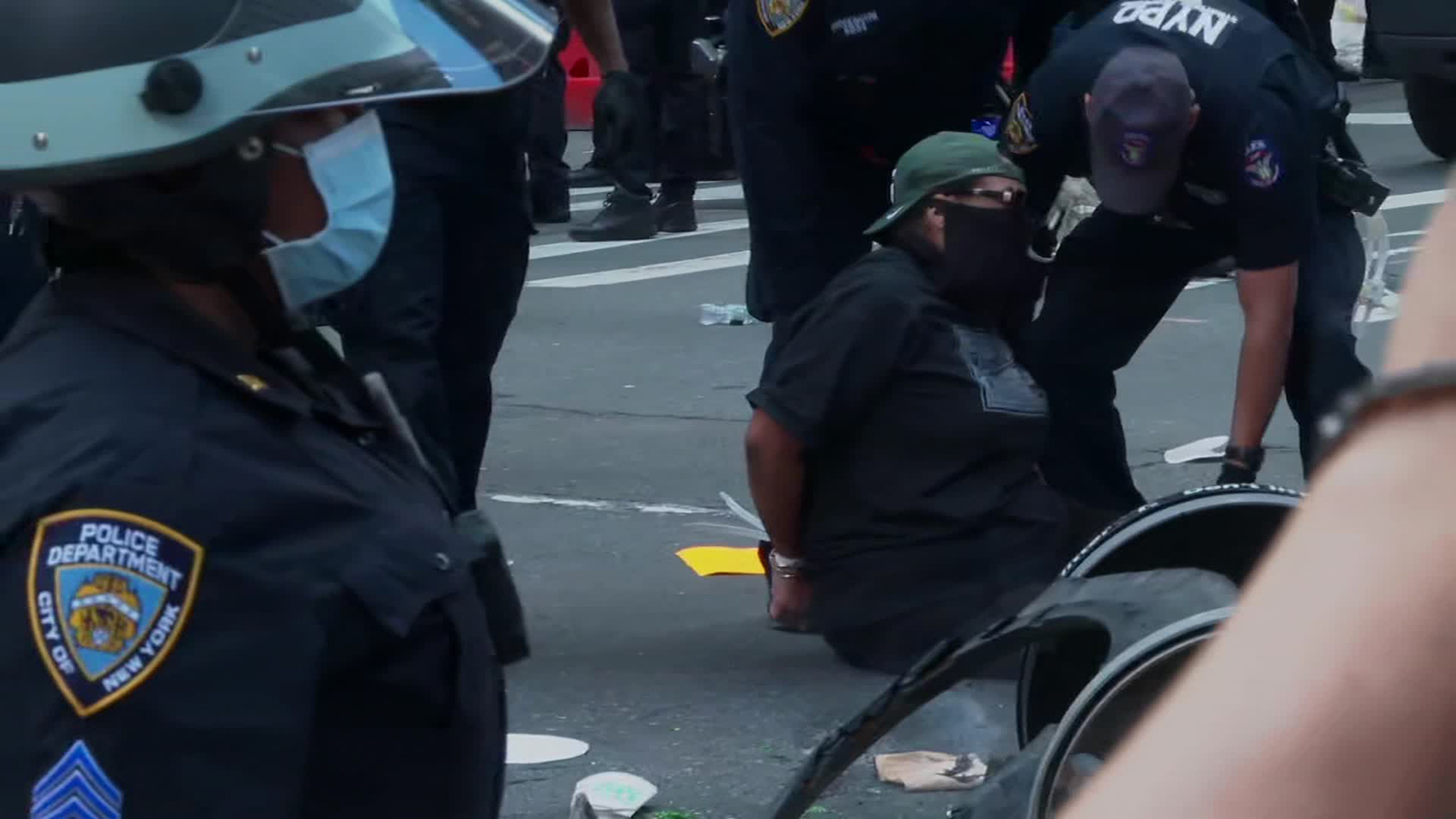 More Than 2 Dozen Protest Related Arrests Made In New York City