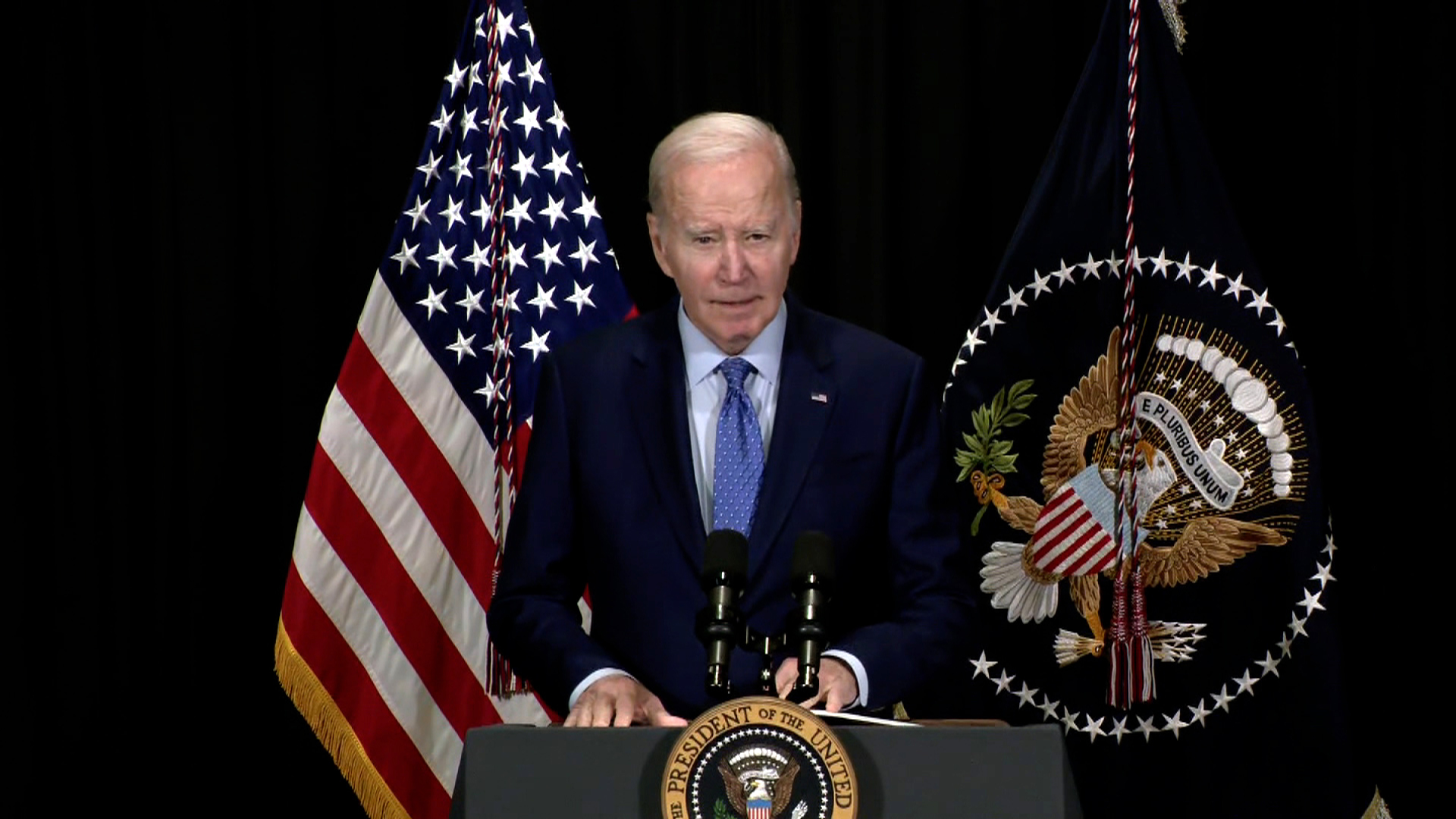 NOW: US President Biden is speaking after more hostages freed from Gaza
