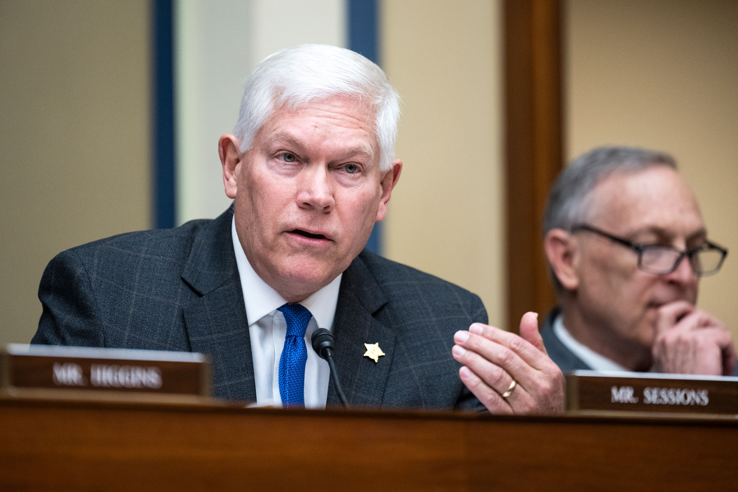 Rep. Pete Sessions during the House Oversight and Accountability Committee hearing on Thursday, March 9.