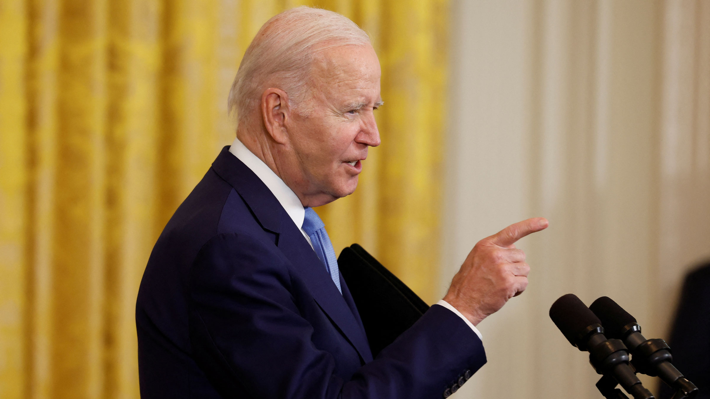 During a news conference on Thursday, US President Joe Biden said: “You’ll notice, I have never once — not one single time — suggested to the Justice Department what they should do or not do on whether to bring any charges or not bring any charges. I’m honest.”