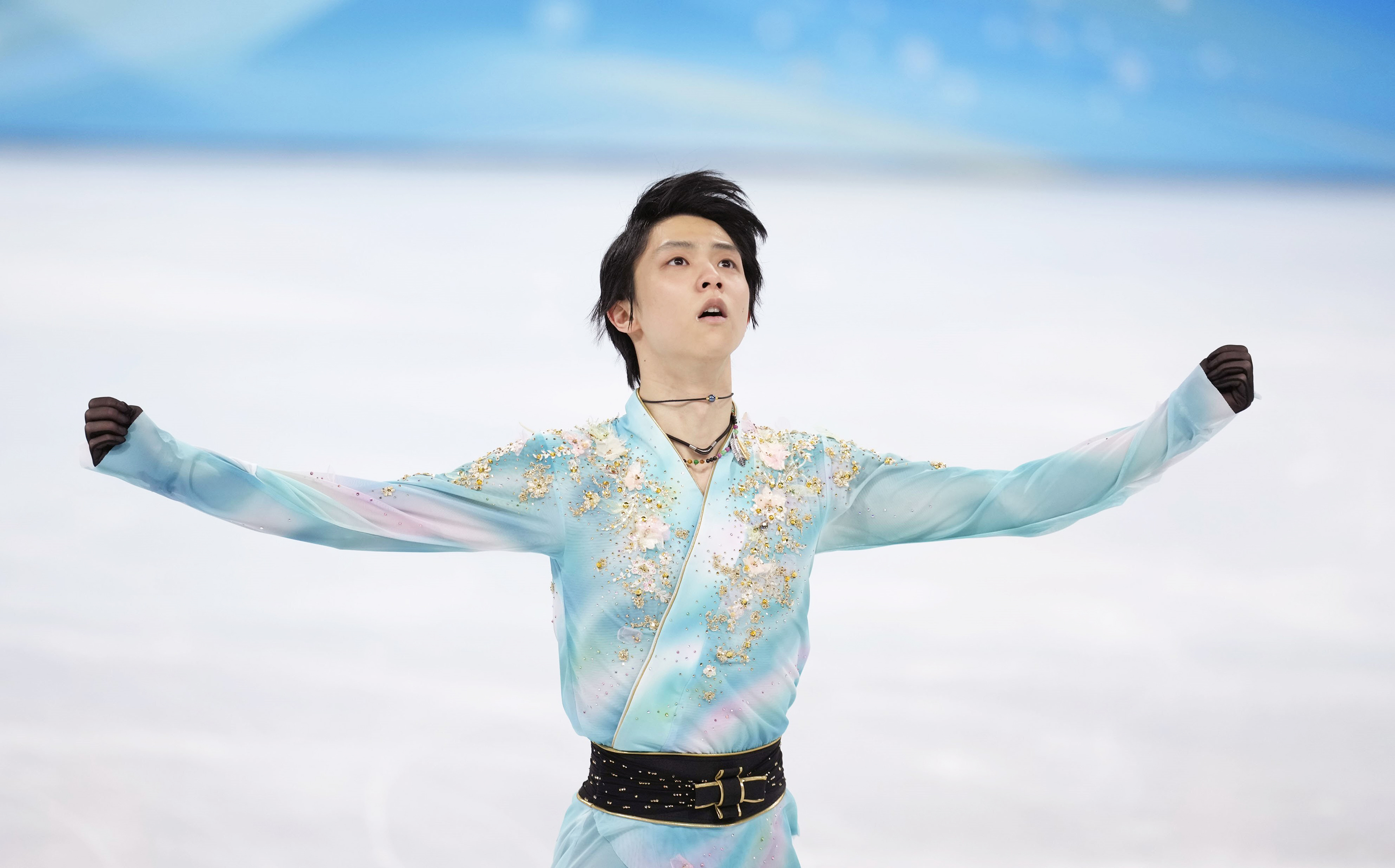 Yuzuru Hanyu finished fourth in the men's figure skating free skate on February 10, but his legion of fans remain ever faithful. 