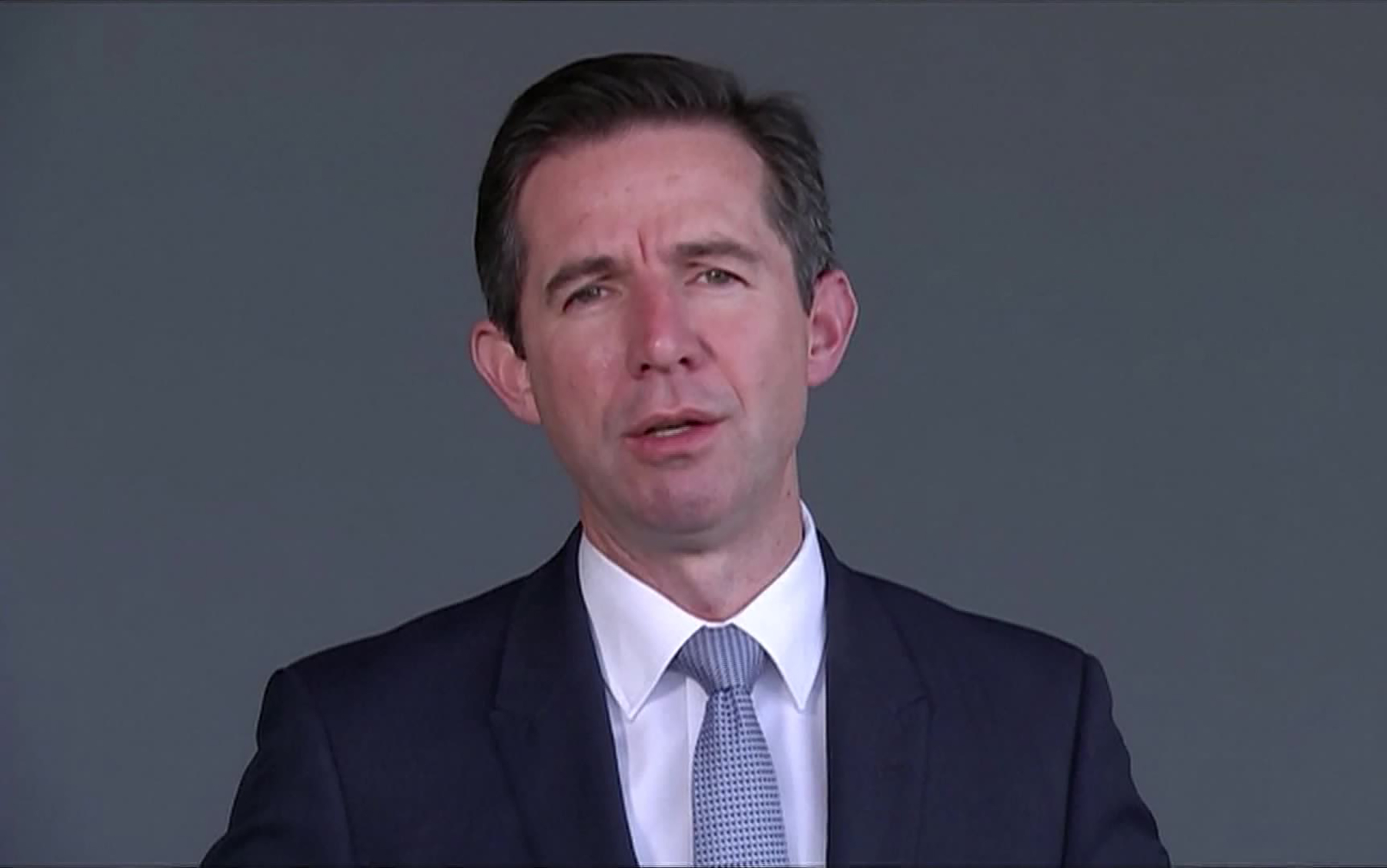 Australian Trade Minister Simon Birmingham