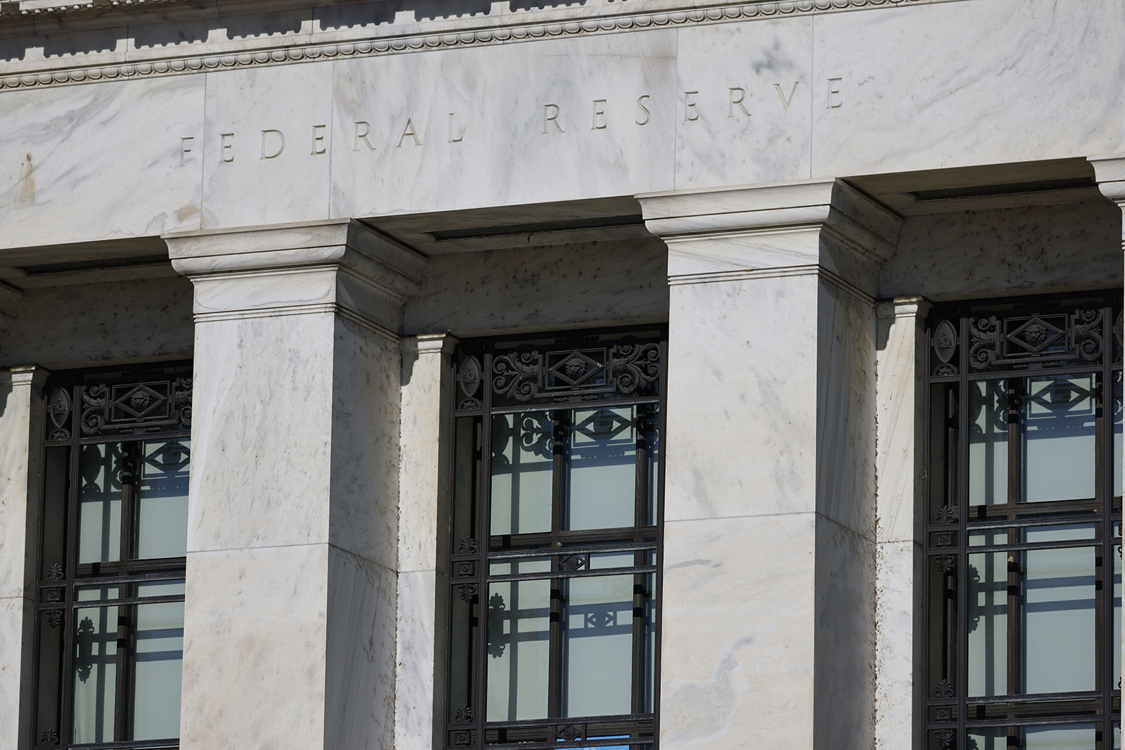 The Marriner S. Eccles Federal Reserve building in Washington, DC, in December 2022. 