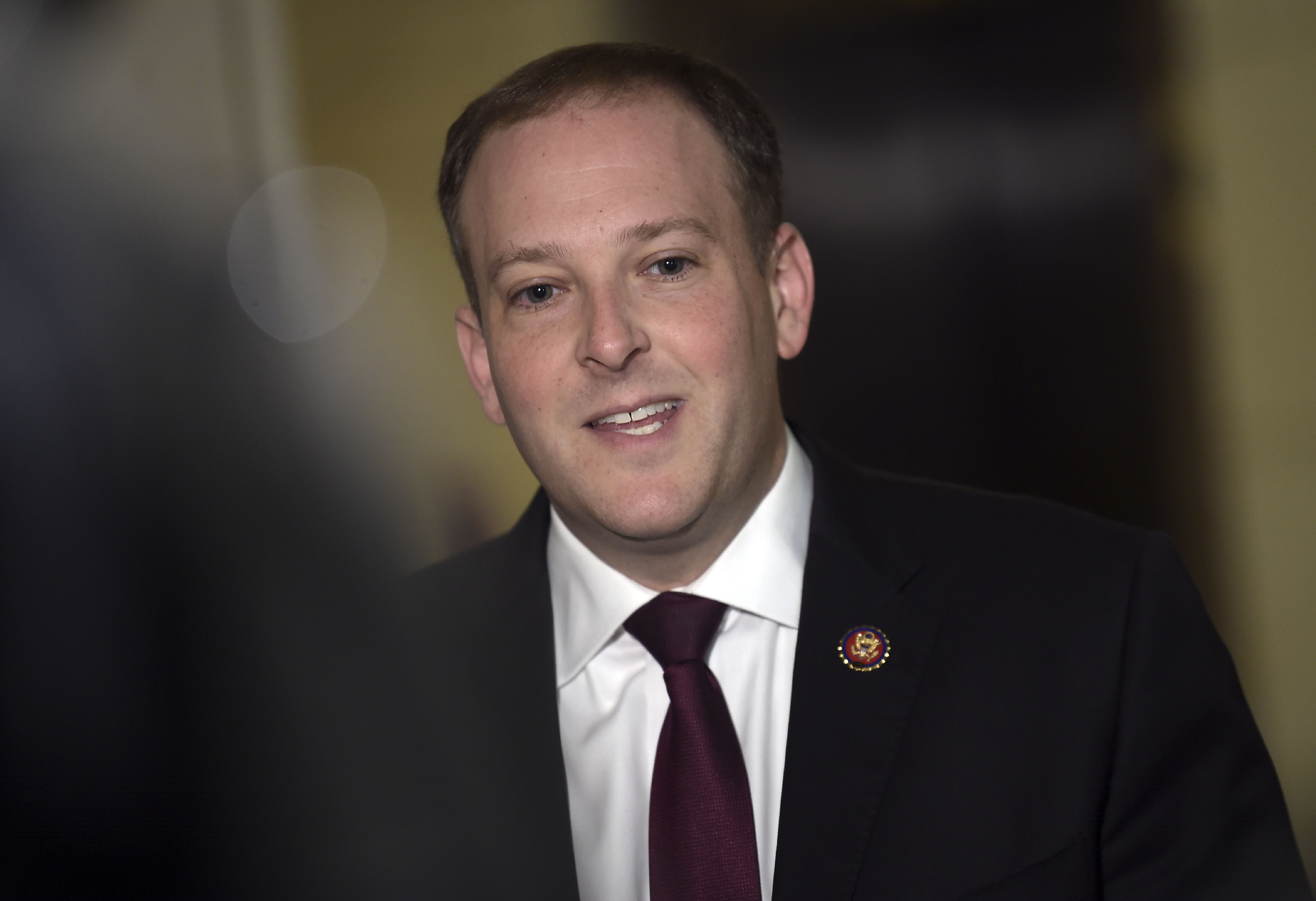Rep. Lee Zeldin speaks to reporters on Capitol Hill on Oct.14 in Washington,DC. 