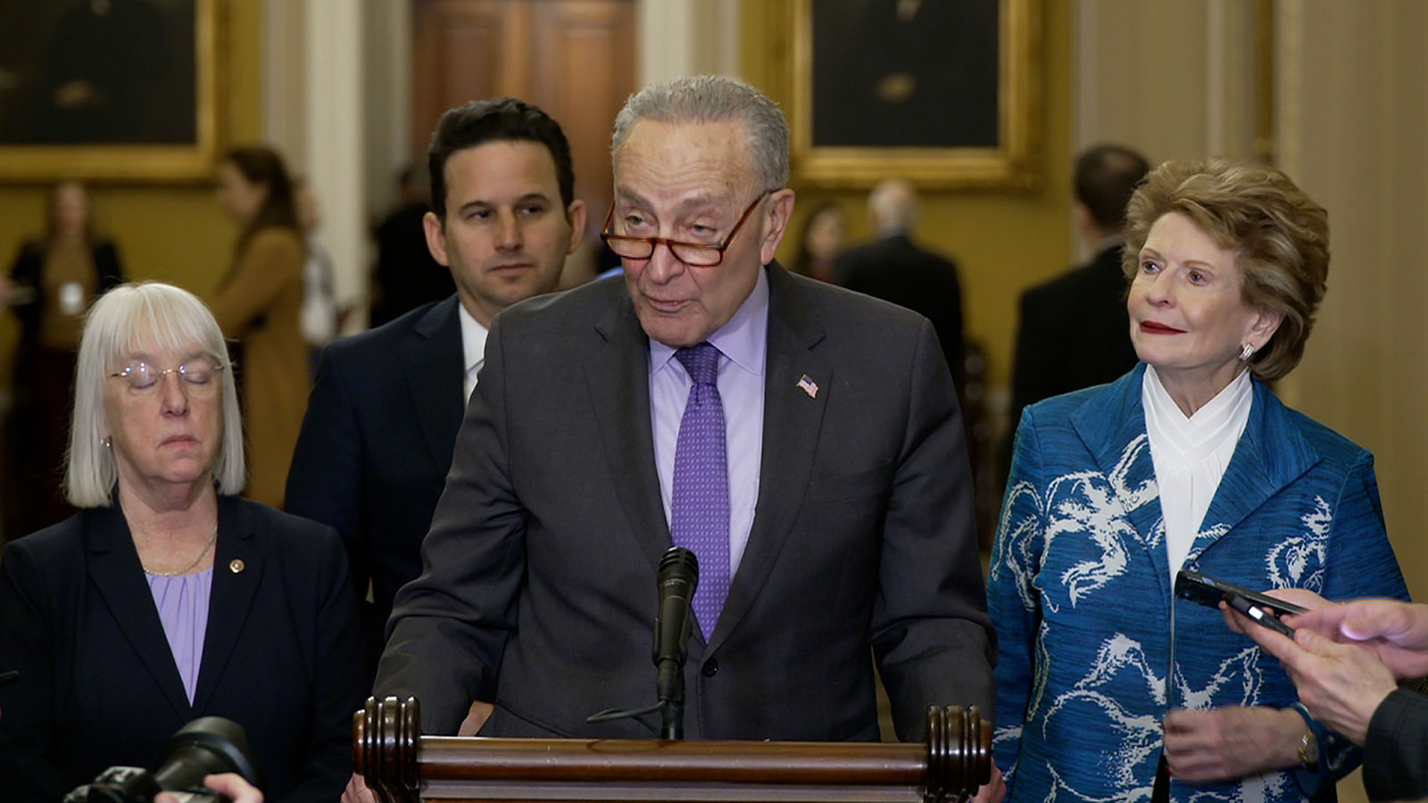 Senate Majority Leader Chuck Schumer pushed back on Republican criticism of his Israel speech, in which he called for the US ally to hold new elections. 