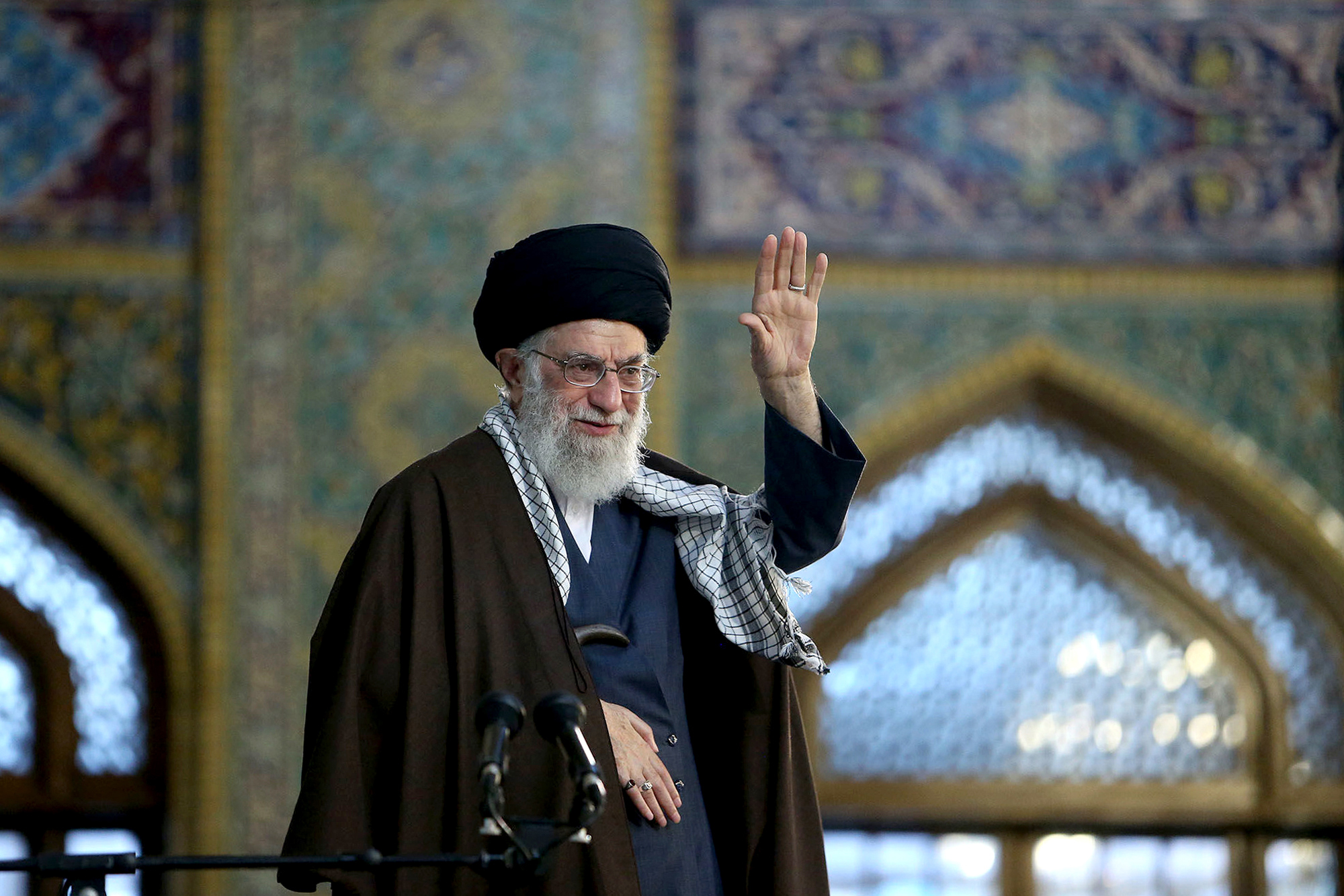 Office of the Iranian Supreme Leader via AP
