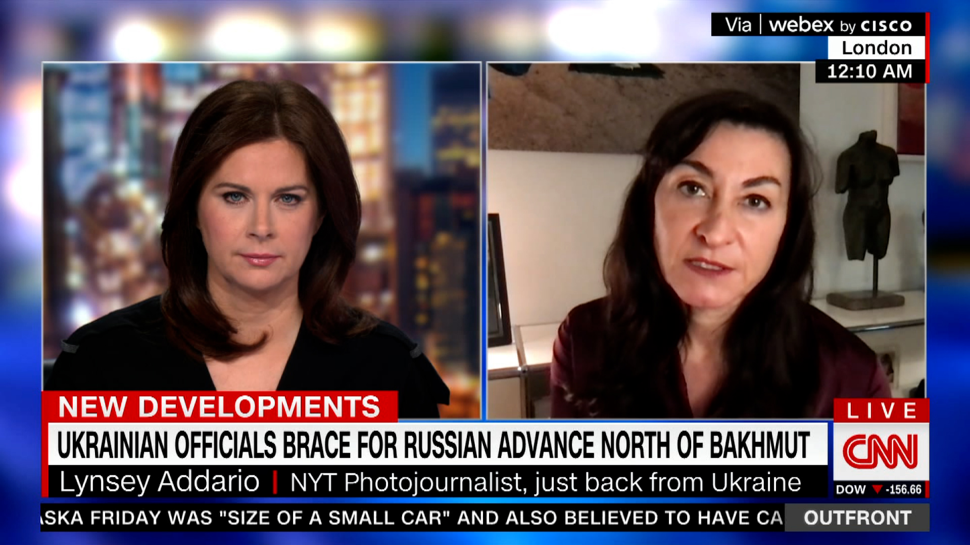 New York Times photojournalist Lynsey Addario speaks with CNN's Erin Burnett on Tuesday, February 14, 2023.