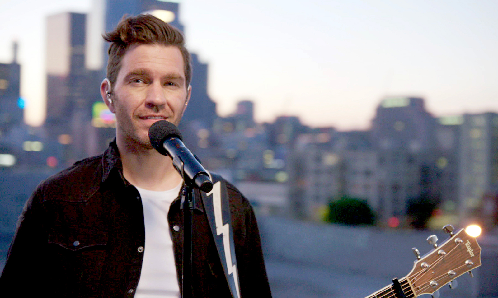 American singer-songwriter, Andy Grammer performs for the 40th Anniversary of “A Capitol Fourth” on PBS on July 4, 2020 in Washington, DC.