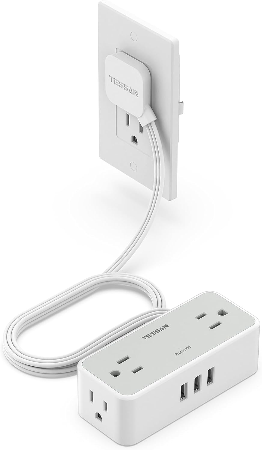 Tessan Surge Protector Power Strip