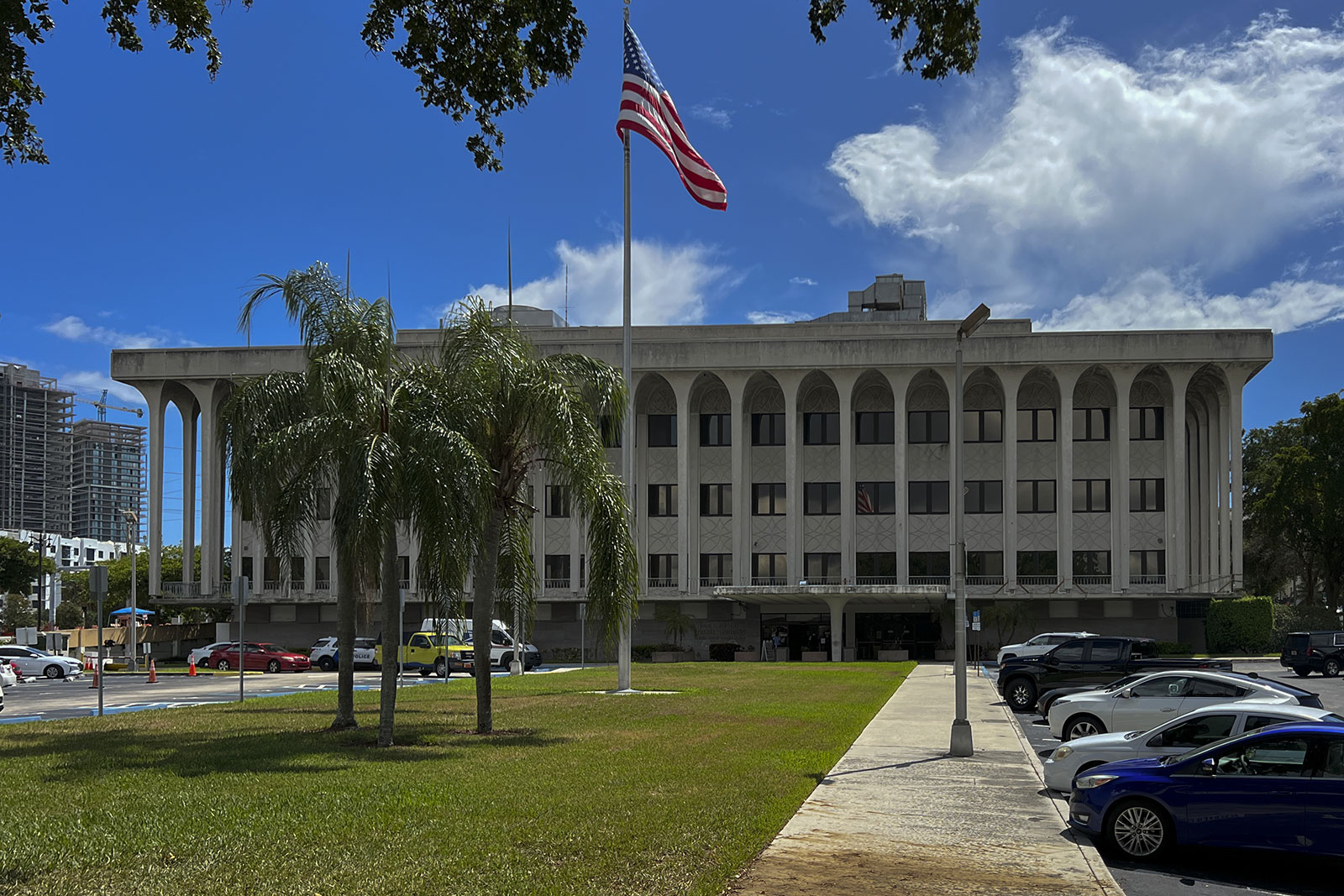The federal court in West Palm Beach, Florida seen on Thursday, September 1. 