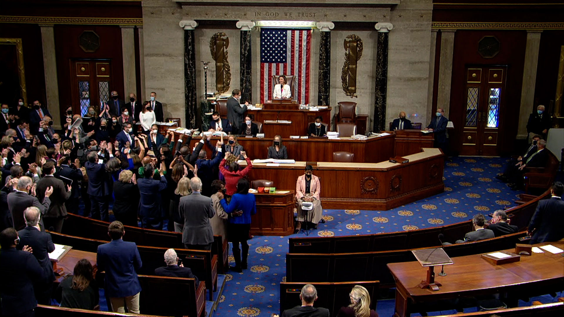The House floor at the Capitol on November 19.