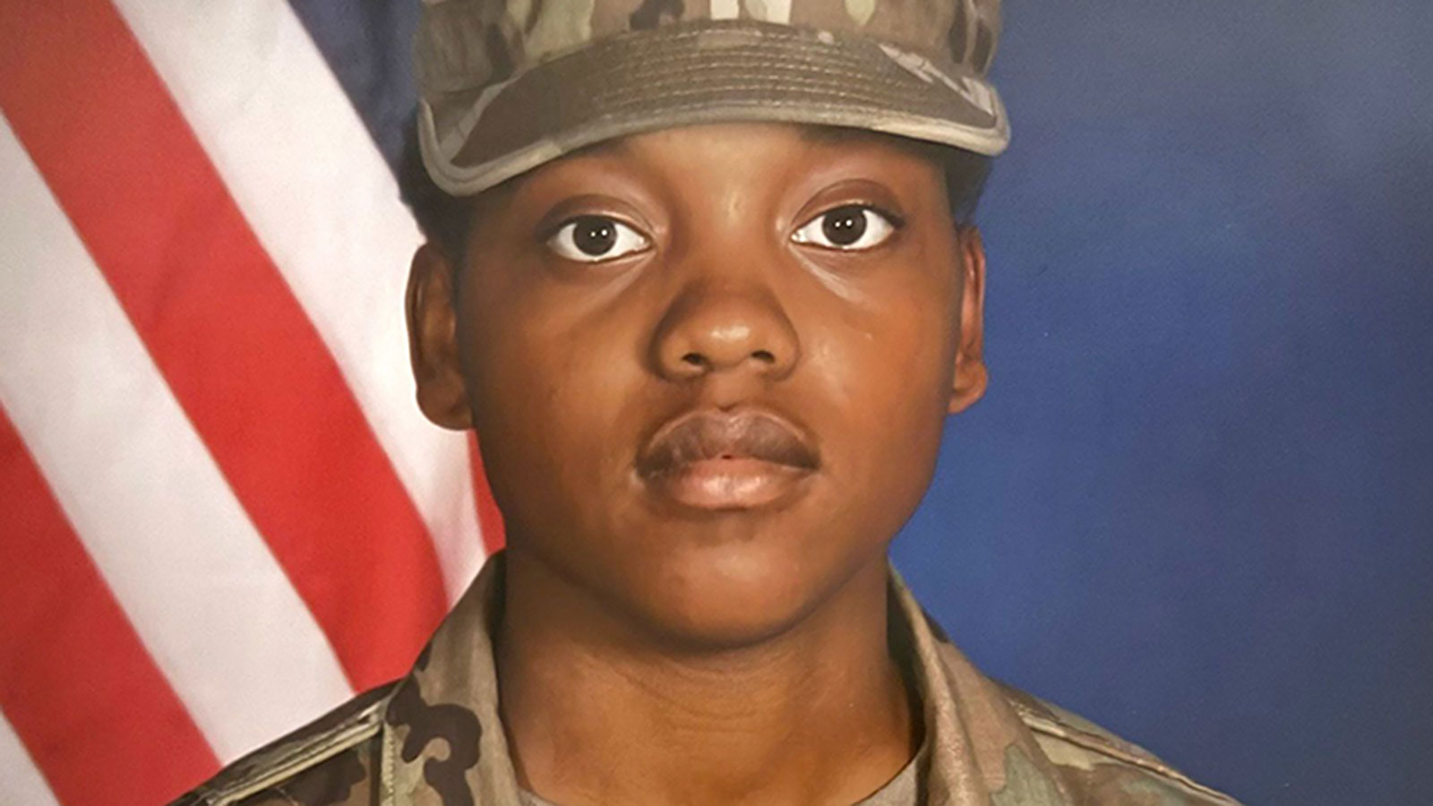 An undated photo of US Army Specialist Kennedy Sanders, 24, of Waycross, Georgia, released by the City of Waycross, Georgia.