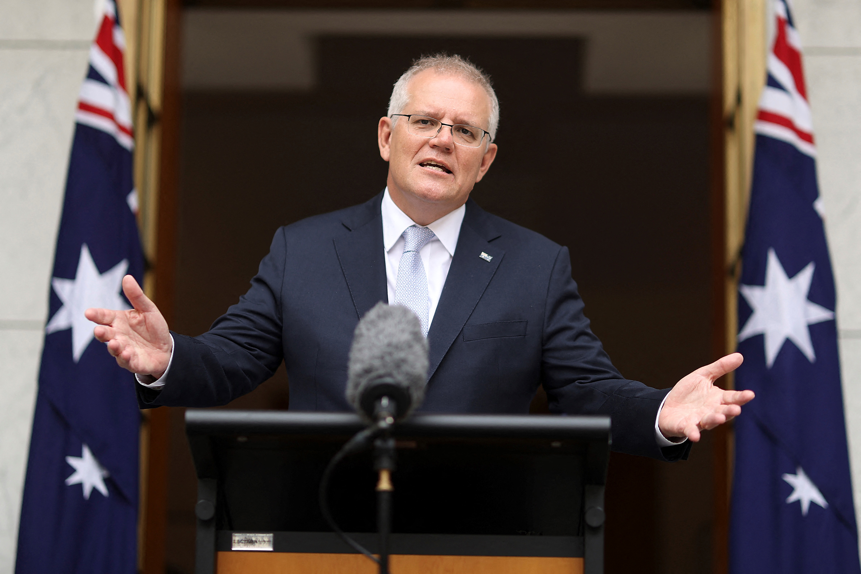 Australian Prime Minister Scott Morrison.