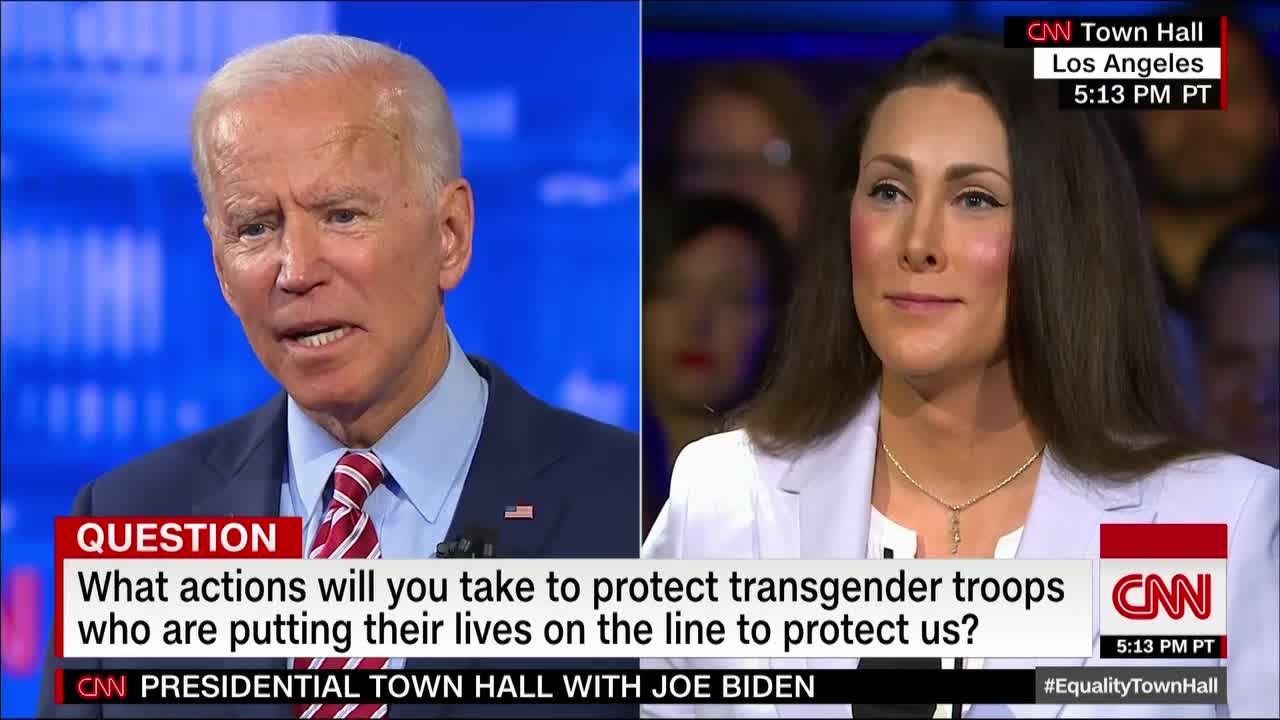 Biden Transgender People Should Be Allowed To Serve In The Military