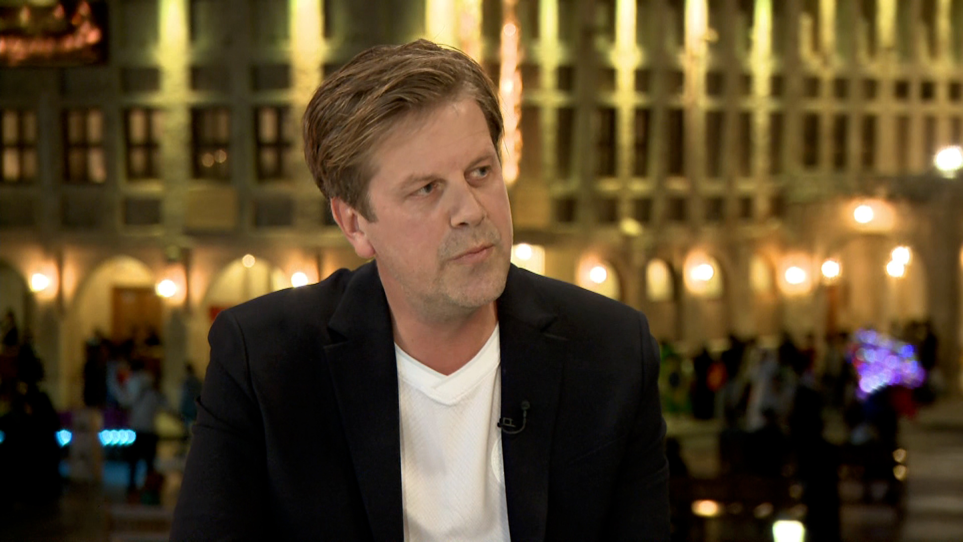 Jakob Jensen, CEO of the Danish Football Association, talks to CNN on Thursday.
