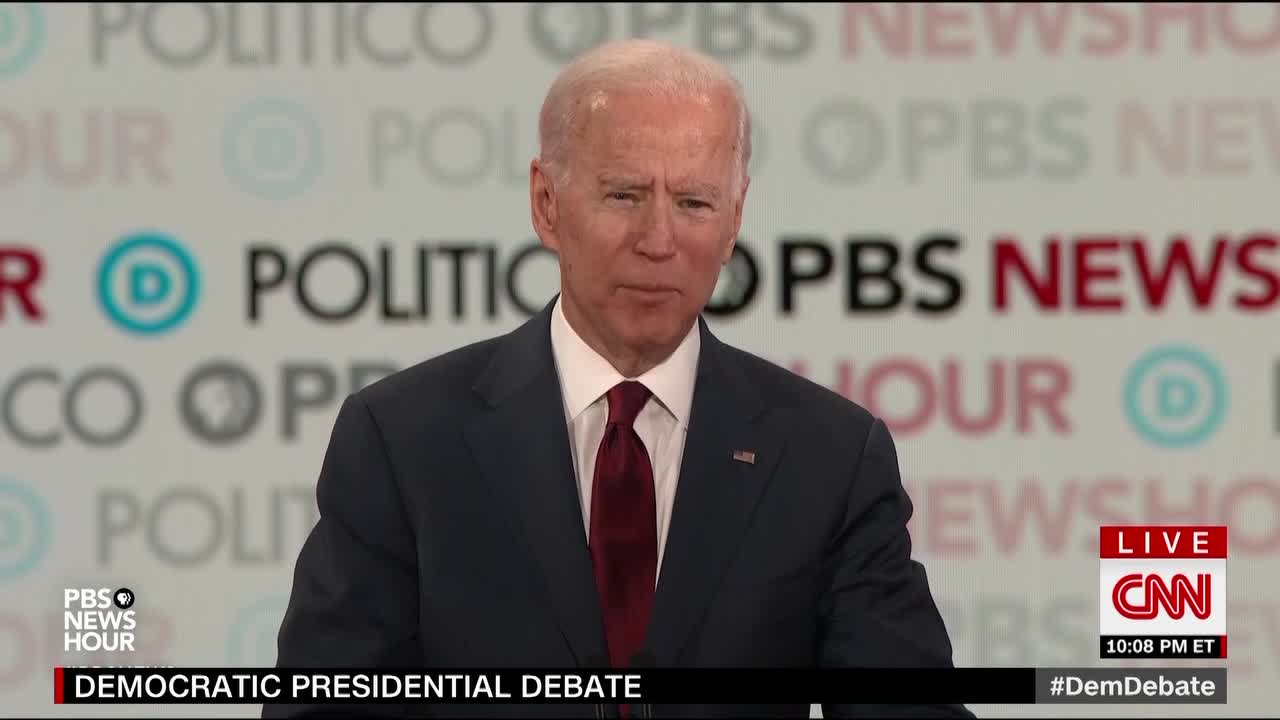 Biden tells Sanders to 