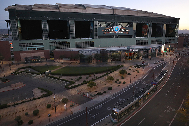 Arizona Diamondbacks overload ads at Chase Field