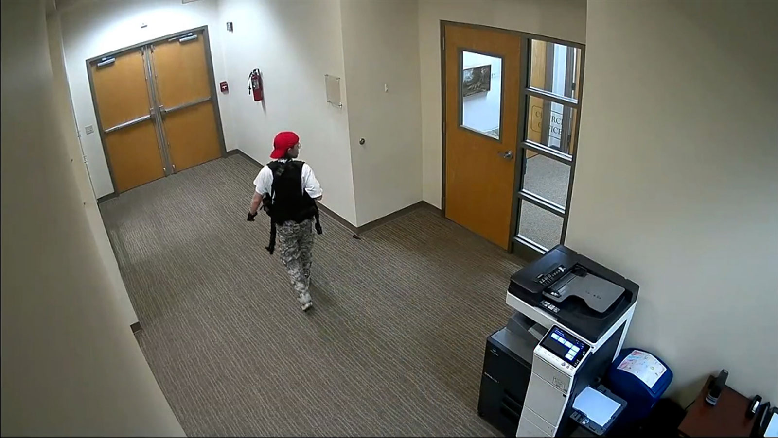 Metro Nashville Police released more than two minutes of the surveillance video showing the shooter at Covenant School.