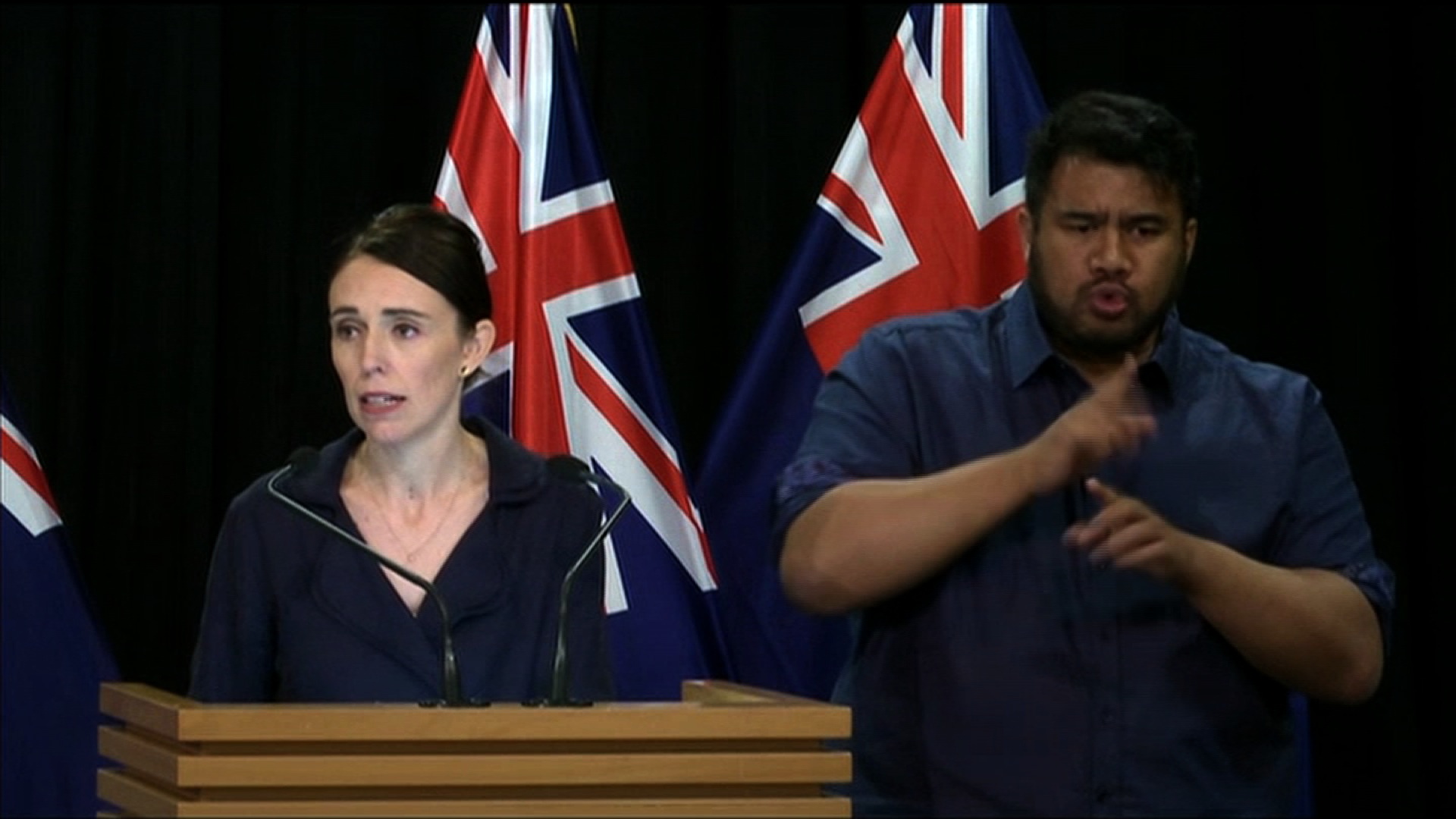 New Zealand Prime Minister Jacinda Ardern speaks Sunday about the Christchurch terror attack.