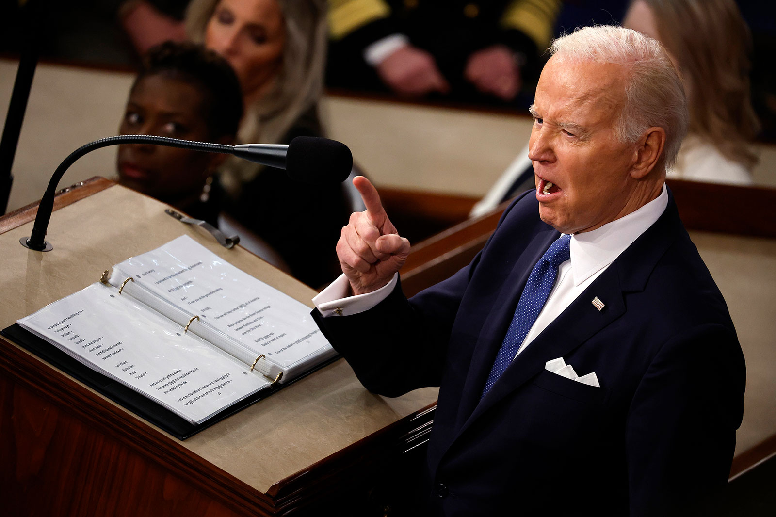 President Biden delivers his State of the Union address on Tuesday night.
