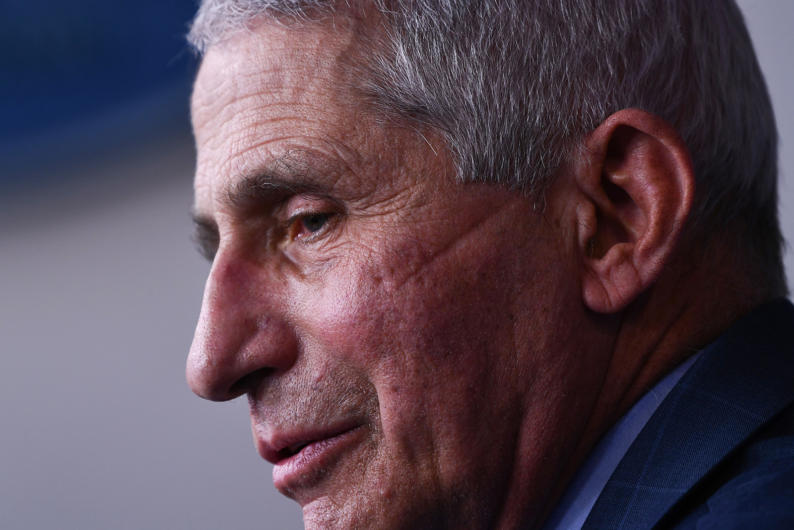Anthony Fauci speaks during a White House Coronavirus Task Force press briefing in the James S. Brady Briefing Room of the White House on November 19, 2020. 