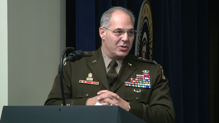 Gen. Gustave Perna, chief operating officer of Operation Warp Speed