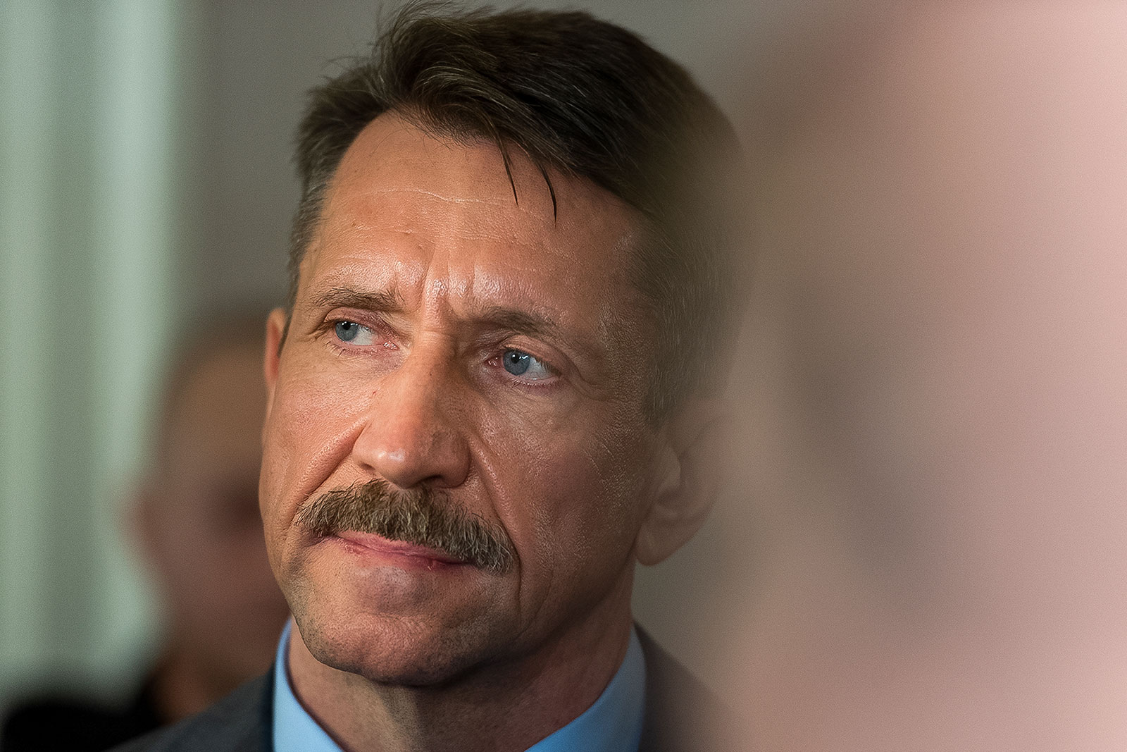 Viktor Bout is seen in Moscow on December 12. 