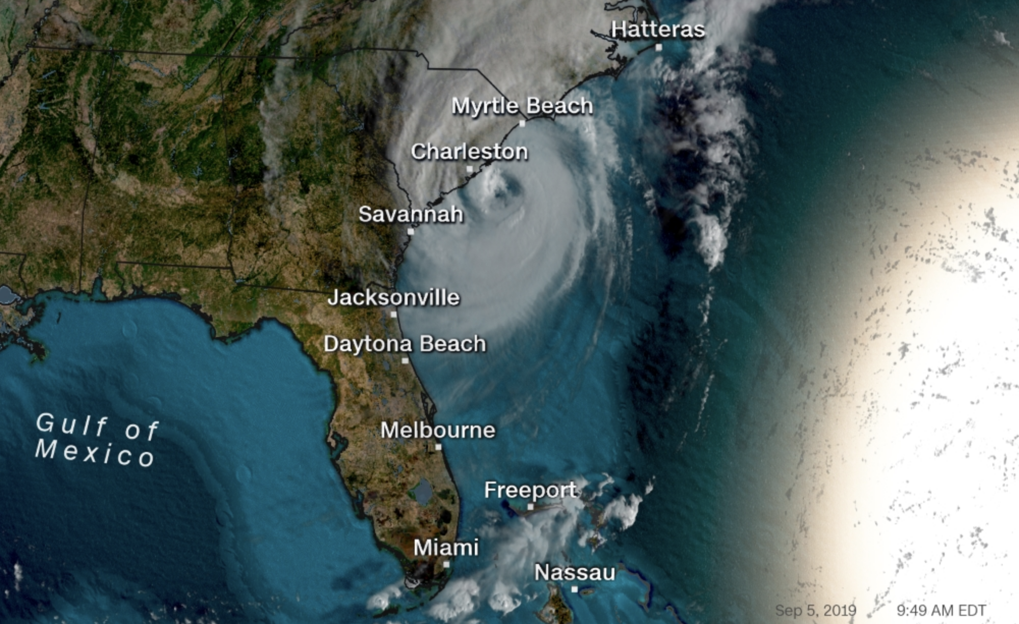 Power outages jump to at least 221,000 in three states