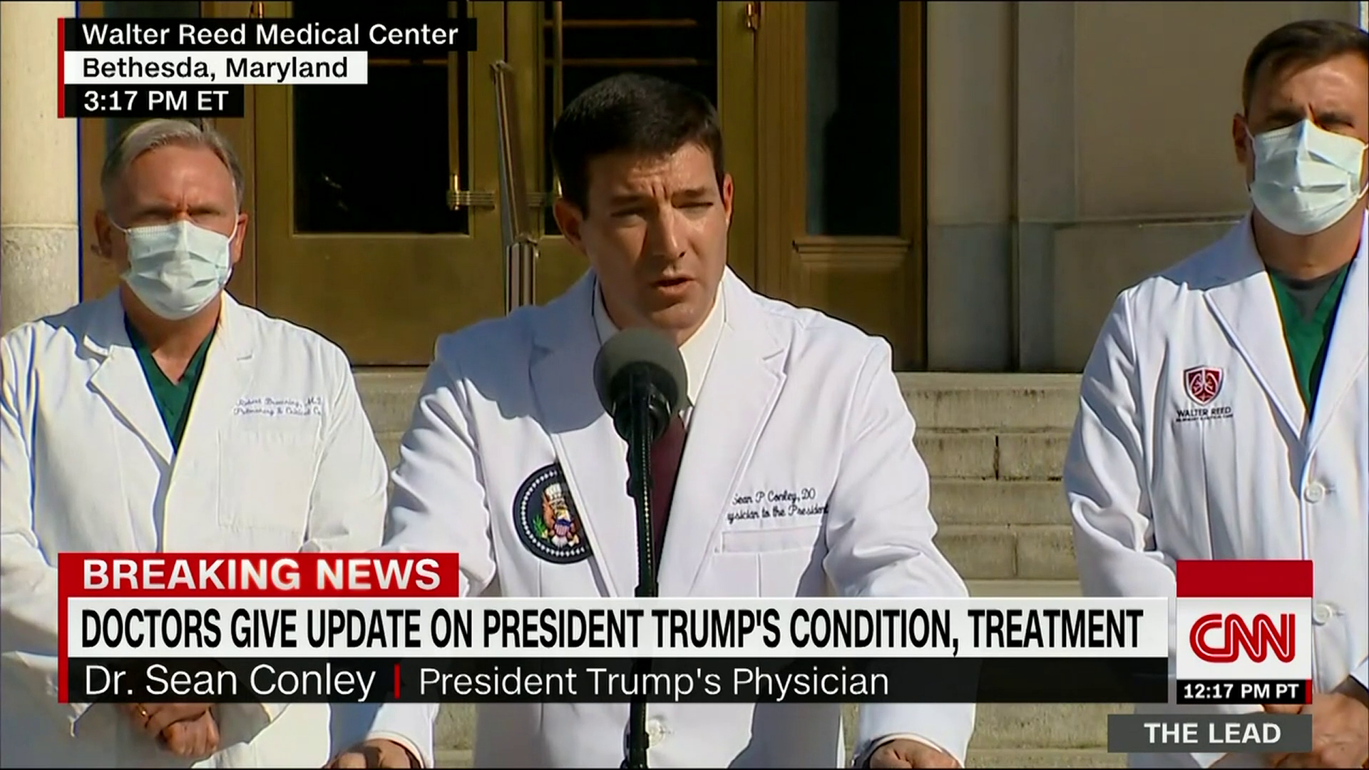 Trump's Doctor Won't Say When He Last Tested Negative: "I Don't Want To ...