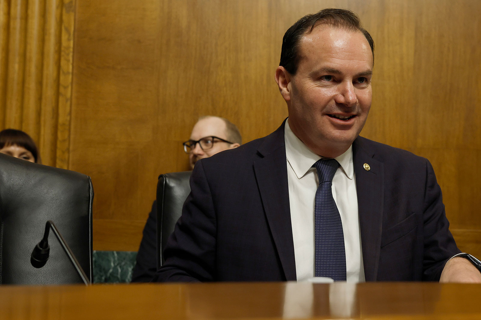 Sen. Mike Lee speaks during a hearing at the US Capitol on June 15.