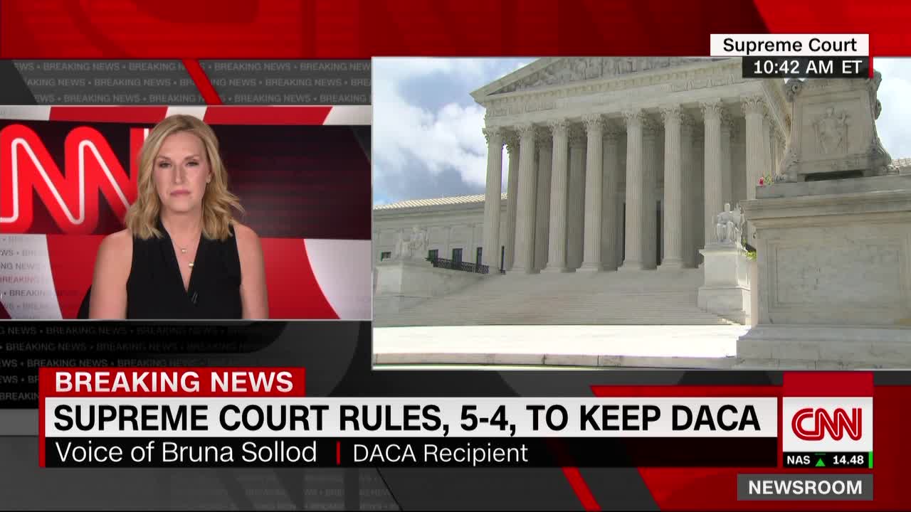 Daca Recipient Today We Beat Trump At The Supreme Court
